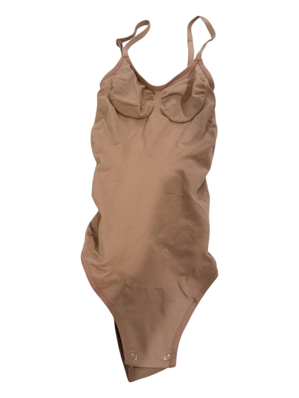 NWOT FeelinGirl Seamless Covered Bust Jumpsuit Thong Bodsuit size M/L